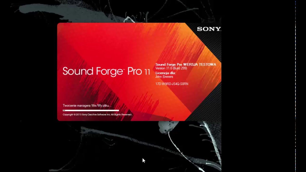sony sound forge pro 11
